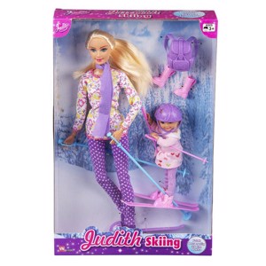 JUDITH & SALLY på ski